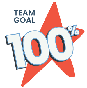 100% of Your Team's Goal